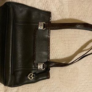 Brighton black leather purse